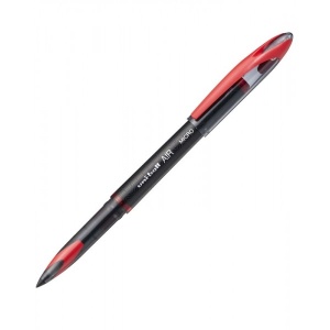 Roller Uni-ball AIR Micro UBA-188-M, 0.5mm, corp negru, detalii în culoarea scrisului3
