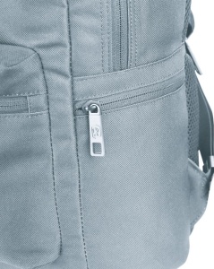 Rucsac Oxford B-You, 1 compartiment, 29 x 42 x 17 cm, capacitate 18 l, compartiment laptop, buzunar ascuns cu fermoar dublu pentru dreptaci / stangaci, buzunare / separatoare interioare, buzunare laterale, breloc chei, poliester reciclat, culoare gri5