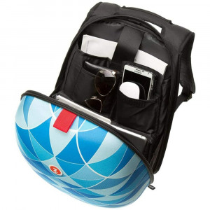 Rucsac ZIPIT Shell - triunghiuri albastre - Img 2