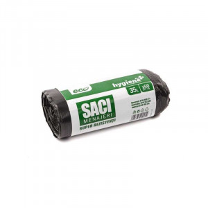 Saci menaj Zorex GLO TUR, 35L, 50buc/set