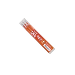 Set 3 rezerve roller Pilot Frixion Ball, 0.7 mm, diverse culori10