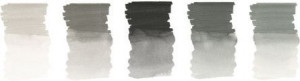 Set 5 markere solubile Faber-castell A.durer, tonuri de gri2