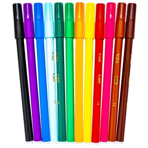 Set carioci BIC Visa, 12 culori3