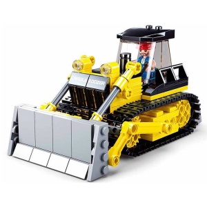 Set de construcție Sluban Town, 231 piese, Buldozer2
