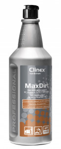 Soluție fără spumă pentru suprafețe murdare de grăsime Clinex MaxDirt, cu pulverizator, 1 litru
