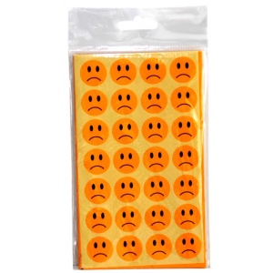 Sticker - calificativ Rau, 28 buc/coala, 10 coli, 280 buc, 20mm, 28/A6, set 10 coli, Colorarte - Img 3