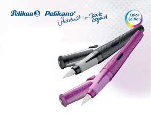 Stilou Pelikan, Pelikano Dark Legend, penița L, Grip ergonomic, pentru stângaci, nu include patron - Img 4