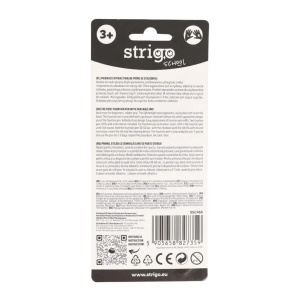 Stilou Strigo cerneală cu ștergere + 2 rezerve + dispozitiv curățare, în blister, Retro5