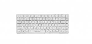 Tastatura wireless Tellur mini, alb - Img 1