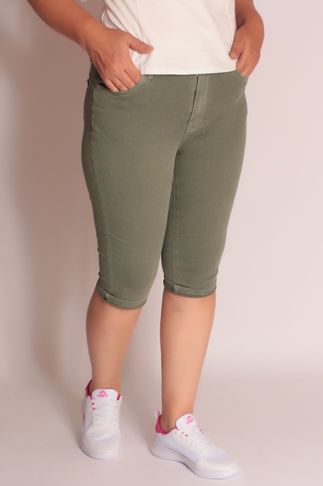 Blugi color, 3/4, cu EXTRAELASTAN 1