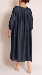Rochie larga din Denim, bust 160 cm. - Img 2
