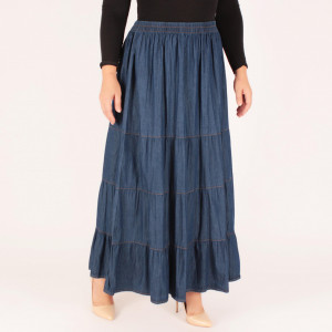 Fusta volane Denim