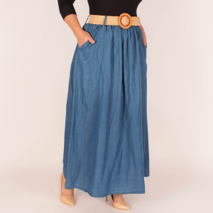Fusta Denim subtire Linda - Img 1