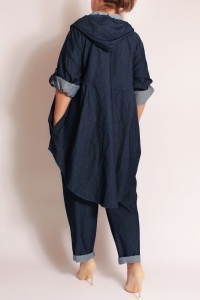 Jacheta casual din Denim - Img 2