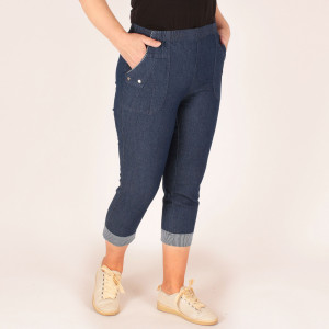 Blugi conici cu extraelastan 68 - Img 1