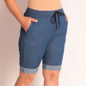 Blugi SCURTI, cu extra elastan - Img 3