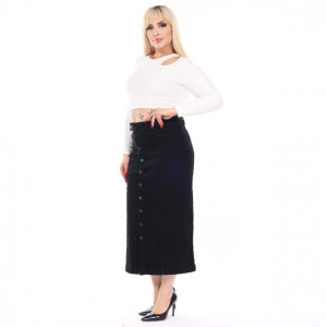 Fusta lunga blugi extraelastan 115 - Img 4