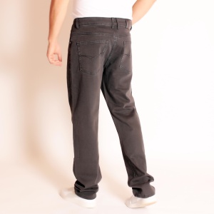 Pantaloni tercot, clasici, pentru barbati, cu talie inalta ,MASURI MARI, Gri - Img 2