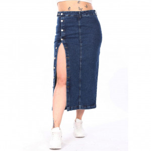 Fusta lunga blugi extraelastan 115 - Img 5