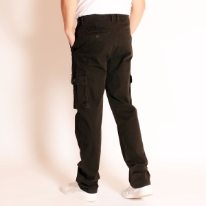 Pantaloni tercot, Cargo, cu talie inalta ,MASURI MARI - Img 2