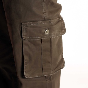 Pantaloni tercot, Cargo, cu talie inalta ,MASURI MARI - Img 3