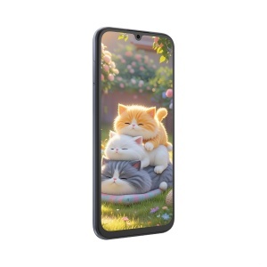 Telefon FOSSiBOT S7 128GB Black – vedere față stânga
