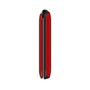 Telefon Maxcom Comfort MM815 roșu deschis, vedere profil