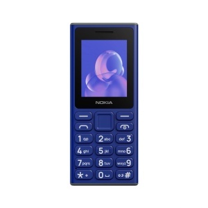 Telefon Nokia 105 (2024) albastru - vedere din față