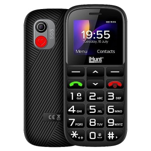 TELEFON iHUNT SENIOR COMFORT BLACK
