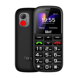 TELEFON iHUNT SENIOR COMFORT BLACK