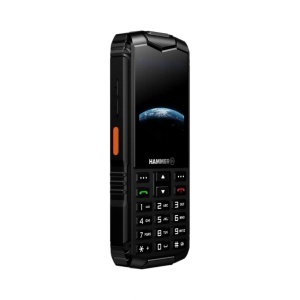 Telefon MyPhone Hammer Horizon LTE Black - vedere din faţă stânga