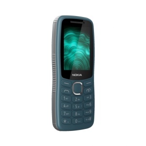 Telefon Nokia 123 Green - vedere față stânga