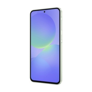 Telefon Samsung Galaxy A36 5G 128GB Awesome Lavender, vedere din față dreapta