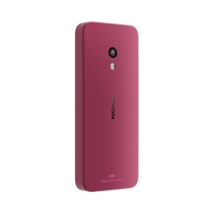 Telefon Nokia 225 Roz - vedere din spate stânga