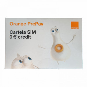 CARTELA ORANGE SIM 0 EURO