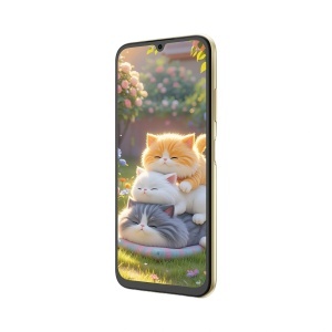 Telefon FOSSiBOT S7 128GB Golden – vedere față dreapta