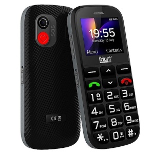 TELEFON iHUNT SENIOR COMFORT BLACK - Img 4