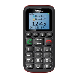 TELEFON MAXCOM MM428L BLACK RED - Img 3