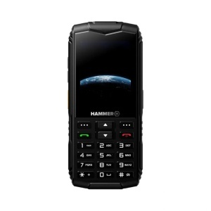 Telefon MyPhone Hammer Horizon LTE Black - vedere din faţă