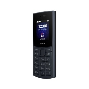 Telefon Nokia 110 4G Midnight Blue - vedere din față dreapta
