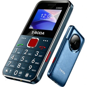 TELEFON E-BODA SENIOR S300D BLUE - Img 2