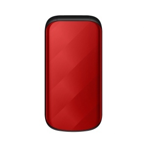 Telefon Maxcom Comfort MM815 roșu deschis, vedere spate