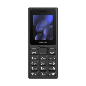 Telefon Nokia 105 (2024) Dual SIM Negru, vedere din față