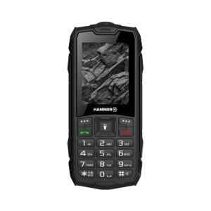 myPhone Hammer Rock Black - vedere din față