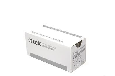 Fir sutura Polidioxanona, 90cm, USP 2/0, ac 37mm, curb 1/2, rotund