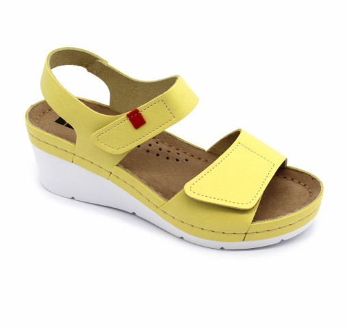 Sandale Leon 1080 galben - dama