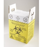 Cutie deseuri medicale, 27 litri, 20 buc/pachet