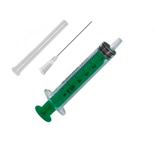 Seringa 5ml, luer-slip cu ac 22G