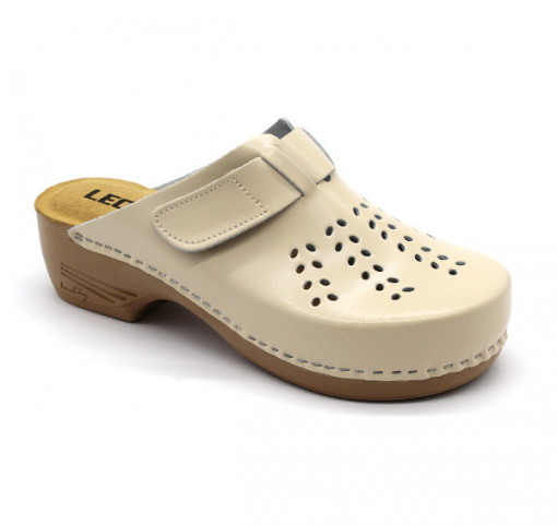 Saboti medicali Leon 161 beige - dama