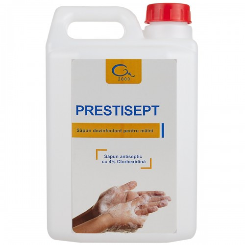 PRESTISEPT - Sapun lichid dezinfectant pentru maini, 5000 ML